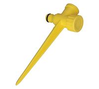 SIXRUN Base de Pointe D'Arrosage de Pelouse en Plastique Durable, 10 Pièces, pour Un Arrosage Efficace dans Les Balcons et Les Cours, Interface à Filetage Femelle de 1/2 Pouce pour L'irrigation par