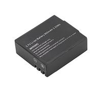 SIXRUN Batterie de Caméra de Sport Li-ION 900mAh Batterie Rechargeable d'origine SJ4000 SJ5000 M10 pour Caméra de Sport en Plastique Noir pour SJ4000 SJ5000 M10