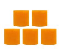 SIXRUN Bloc de Cire D'abeille en Cuir Finement purifié pour le Polissage des Meubles, 5 Pièces pour œuvres D'art en Acajou, Sols, Entretien des Meubles 4,3 X 4,3 X 2,7 Cm