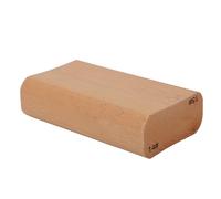 SIXRUN Bloc de Ponçage de Rayon de Guitare, Outil de Ponçage Portatif en érable pour le Nivellement des Frettes, Parfait pour les Guitaristes 1 unité (14 et 15 pouces)