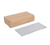 SIXRUN Bloc de Ponçage de Rayon de Guitare, Outil de Ponçage Portatif en érable pour le Nivellement des Frettes, Parfait pour les Guitaristes 1 unité (10 et 12 pouces)