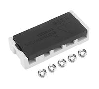SIXRUN Boîte de Jonction de Vélo électrique, Connecteur à 5 Pôles pour Câblage de Vélo électrique, Organisation Soignée, Composés Phénoliques de Haute qualité, 8.3x3.3x1.8cm, 1 unité