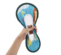 SIXRUN Bonnet de Douche en Tissu Imperméable pour Enfants, Chapeau de Protection élastique pour Shampoing pour bébé, imprimé de Dessins Animés, Matériau, pour Enfants et Bébés (modèle de
