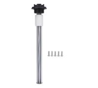 SIXRUN Bouchon de Carburant avec Compteur de Bouchon de Gaz Indicateur de Niveau de Carburant Précision de 5% -40 à 85 ℃ Conception Scellée Filetage 1 1/2 pour Yachts (450mm)