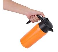 SIXRUN Bouilloire électrique Portative de 800 Ml pour Utilisation de Camion de Voiture, Tasse Chauffante Isolée en Acier Inoxydable pour Eau Chaude, café, thé, Lait 12 V 24 V (ORANGE)