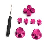 SIXRUN Bouton en Métal, Remplacement du Joystick en Alliage d'aluminium pour Manette, Expérience de Prise en Main Améliorée pour les Joueurs (#14)