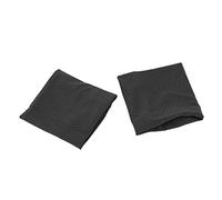 SIXRUN Bracelet Rafraîchissant en Soie Glacée Respirante pour l'exercice Athlétique, Bracelet élastique Unisexe Absorbant la Sueur pour Le Sport, 1 Paire (Black)