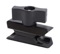 SIXRUN Bras à Double Douille en Alliage d'aluminium, Adaptateur à Tête Sphérique de 20 Mm, Rotation à 360 Degrés, Connecteur de Montage de Téléphone pour Moto, Vélo, Voiture, VTT, Supports UTV et