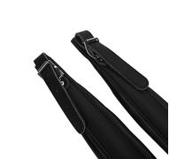 SIXRUN Bretelles D'Accordéon, Sangle Réglable pour Accordéon Basse 16-120 (BLACK)