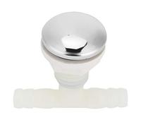 SIXRUN Buse de Baignoire D'hydrothérapie, Buse d'air Amovible Durable pour Bain Spa, Piscine à Source Chaude, Plastique en Acier Inoxydable 4,3" Adaptée aux Baignoires Familiales, Piscines