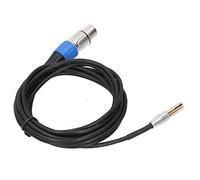 SIXRUN Câble 3 Broches, Boîtier en Alliage de Zinc, Mini XLR Mâle à Femelle, Compatible avec Les Caméras et Les Microphones (#4)