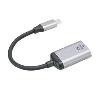 SIXRUN Câble Adaptateur vers DisplayPort, 4K@60Hz | Prise en charge vidéo 1.4, sortie maximale 8K à 60 Hz, échange à chaud Plug and Play, effet visuel 3D, convertisseur