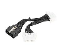 SIXRUN Câble Répartiteur Y 16 Broches, Matériau ABS Haute Résistance, Connecte Le GPS et l'enregistreur de Conduite dans Les Véhicules