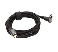 SIXRUN Câble USB C à 90 Degrés 4K 60 Hz Prend en Charge PD100W Type C 10 Gbps Cordon de Charge Rapide pour Steam Deck, Ligne de Tressage en Nylon en Alliage D'aluminium pour le Travail et le (200 cm)