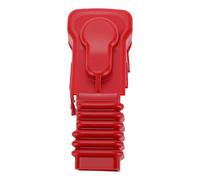 SIXRUN Cache de Borne Positive de Batterie, Plastique Rouge, Protection | Protecteur de connecteur de poteau, compatibilité OEM 82821-35020, blindage de contact d\'outil contre la poussière de