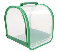 SIXRUN Cage à Insectes Pliante Portative Transparente à 360 Degrés pour L'observation d'un Grand Espace, Cadeau Parfait pour Les Enfants, Matériau PVC et Polyester, 7,9 X 7,9 X 8, Pouces
