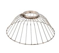 SIXRUN Cage d'hélice, Couvercle de Protection d'hélice en Acier Inoxydable, Diamètre Supérieur de 316 Mm, Diamètre Inférieur de 96 Mm, Protecteur 'hélice Anti-enchevêtrement pour Petits Bateaux à