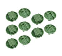 SIXRUN Cage Fleur Blocs, Taille 6,89, Ensemble de 10 Pièces (#1) | Matériau durable, absorbant l\'eau, idéal pour les mariages, les expositions florales, la décoration de fête.