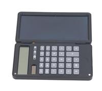 SIXRUN Calculatrice Scientifique Portable, Tableau D'écriture avec Affichage à 12 Chiffres, Appareil électronique Facile à Transporter pour Les Réunions d'affaires (Black)