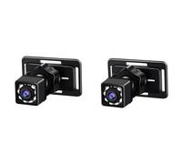 SIXRUN Caméra de Voiture pour bébé, Moniteur 5 Pouces avec Double Canal 1080P et Vision Nocturne pour Siège Auto bébé Dos à la Route (Bleu et Blanc)