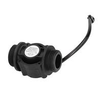 SIXRUN Capteur de Débit D'eau G1in Mâle, Débitmètre Hall de Haute qualité pour Distributeur de Chauffe-eau 1-60L/Min en Plastique Durable