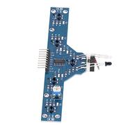 SIXRUN Capteur Infrarouge du Module de Piste de Ligne avec Une sensibilité élevée à 6 Voies, Conception Intelligente pour Les Projets de Robotique