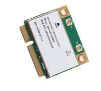 SIXRUN Carte WiFi 6E AX210HMW Triple Bande 6 GHz sans Fil avec BT5.3, Interface Mini PCIE Demi-Hauteur pour Ordinateur Portable, PC Tout-en-Un et Petits Hôtes, Vitesse jusqu'à 2400 Mbps pour 4K