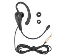 SIXRUN Casque de Centre D'appels avec Crochet d'oreille Ergonomique pour Le Service Client et Les Téléconférences 3,5 Mm Compatible avec Les Ordinateurs Portables et Les Téléphones Mobiles