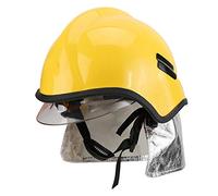 SIXRUN Casque de Pompier avec Visière, Casque de Protection Résistant à