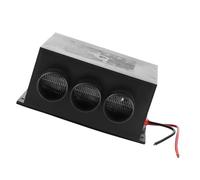 SIXRUN Chauffage 12 V pour Camping-car et Voiture, Dégivreur de Pare-brise Portable 300 W avec Conception à 3 Trous, Chauffage en Céramique PTC pour le Dégivrage et le Réchauffement dans les