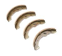SIXRUN Chaussures de Frein de Chariot de, Plaquettes de Frein de Remplacement en Métal pour EZGO TXT RXV, 4 Pièces OEM 70794G01 70795G01 pour Une Puissance d'arrêt Améliorée