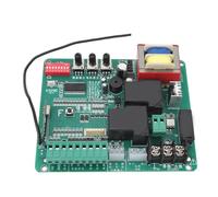 SIXRUN Circuit imprimé pour Portail Coulissant avec Indicateurs LED et Vitesses Réglables pour un Fonctionnement Fluide 130 X 108 Mm (220V)