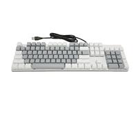 SIXRUN Clavier Mécanique Pleine Taille 104 Touches, Interrupteur Rouge | Connectivité filaire USB, 28 modes de rétroéclairage RVB, touches non conflictuelles, programmeur dactylographe Gamer