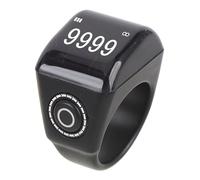 SIXRUN Compteur de Doigts électronique, Chapelet Numérique, Compteur Intelligent de Clics Manuel, étanche IP67 pour Le Sport, Le Fitness, Le Suivi des Prières (20MM)