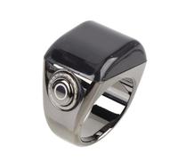 SIXRUN Compteur Digital Intelligent pour Doigt, Anneau Compteur Numérique avec 9999 Comptes, Autonomie de 15 Jours et Étanchéité IP67 pour Le Suivi de Prière et de Fitness Musulman (22MM)