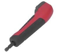 SIXRUN Conducteur de Foret Hexagonal Stable et Durable Adaptateur de Bits de Forage à Angle Droit 1/4 Pouce pour les Amateurs de Travail du Bois et de Travail des Métaux