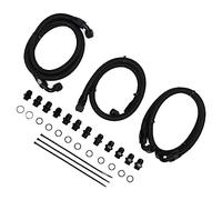 SIXRUN Conduites de Refroidissement de Transmission, Kit de Tuyaux Métalliques, Conduites Automatiques Robustes, pour Duramax LB7 LLY 6,6 L 2001 à 2005