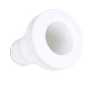 SIXRUN Connecteur de Vidange Marin en Nylon, Raccord Traversant de Coque | Taille du Trou découpé de 2,28 Pouces, Nylon Résistant aux Chocs, Drainage Rapide du Pont pour les Hors-bord et les Bateaux