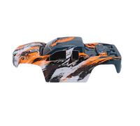 SIXRUN Coque de Rechange pour Voiture RC - Look Léger et Sportif pour Plus de Plaisir et D'esthétique - Matériau PVC Durable (Orange)