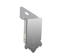 SIXRUN Cordier de Mandoline en Métal, Pièce de Rechange Durable avec un Design élégant pour une Installation Facile, livré avec 3 Vis (SILVER)