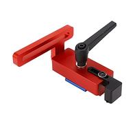SIXRUN Coulisse de Piste Butée en Alliage D'aluminium 45mm | Conception ergonomique, facile à saisir, idéale pour le travail du bois, résistante à l\'usure, adaptée aux rails en forme