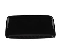 SIXRUN Couvercle de Capot, Matériau ABS, Améliore l'apparence de la Voiture, Ajustement Universel pour la Modification du Véhicule (noir brillant)