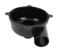 SIXRUN Couvercle Séparateur de Cyclone, pour Seaux de 5 Gallons avec Collecteur de Poussière D'aspirateur, Matériau PP ABS Facile à Installer pour Conteneurs de Débris de Menuiserie