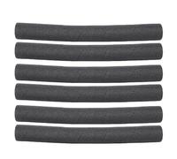 SIXRUN Couvre-tuyaux en Mousse 6PCS Couvercle de Tuyau en Mousse Isolant, Tube de Tuyau à Usage Multiple en Spirale Noir EPE Noir pour la Poignée de la Piscine