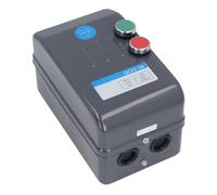 SIXRUN Démarreur de Moteur Magnétique en Fer, Démarreur de Moteur triphasé, Bobine 380 V, 11 KW, 20 à 32 A, avec Protection contre les Surcharges, Câblage Compact pour Compresseurs d'air, Systèmes