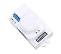 SIXRUN Détecteur de Mouvement à Capteur -ondes, Réglable 1200W, pour