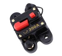 SIXRUN Disjoncteur CC 12V, Type à Réarmement Manuel pour Audio de Voiture Bateau Marine Camion, avec Cosses pour la Protection des Appareils électriques (300A)