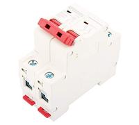 SIXRUN Disjoncteur Miniature 10A, DC 500V, Pouvoir de Coupure élevé, pour | Boîtier ignifuge, Protection contre les surcharges, Protection contre les courts-circuits, Haute sensibilité