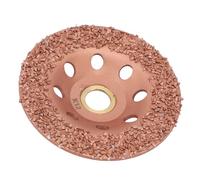SIXRUN Disque de Parage des Sabots, Meule de 100mm Revêtue de Ti pour Sabots Durcis, avec Calibre D'Installation de 16mm pour Bovins Chevaux Moutons Porcs
