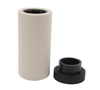 SIXRUN Distributeur de Savon à Pression en Silicone, Organiser la vanité pour la Cuisine de la Salle de Bain avec Une Buse D'épreuve, Une Bouteille de Shampooing à Savon Rechargeable (Rouge)